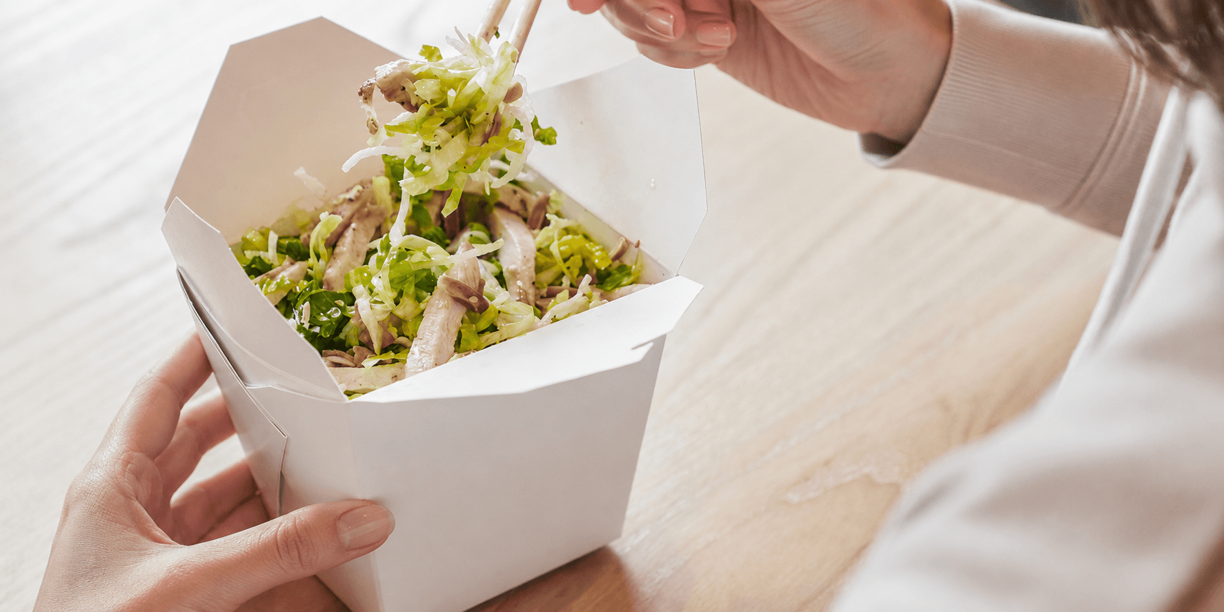 The Chinese Chicken Salad at Comforts, San Anselmo